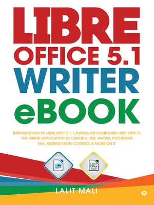 cover image of Libre office 5.1 Writer eBook